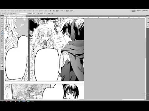 How to redraw Manga with PS
