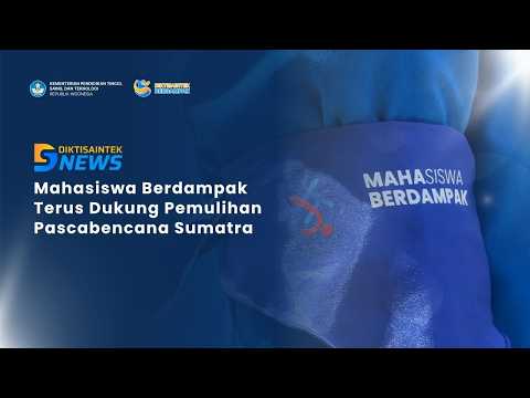 Mahasiswa Berdampak Terus Dukung Pemulihan Pascabencana Sumatra