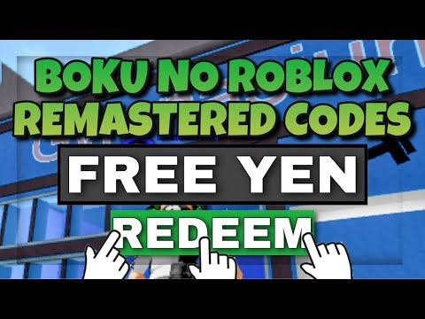 codes for boku no roblox remastered july 2020