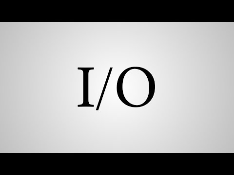 What does I and o stand for?