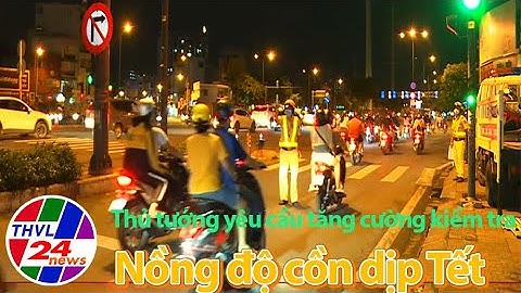 Bản tin trưa (06/12/2023):  Thủ tướng yêu cầu tăng cường kiểm tra nồng độ cồn dịp Tết