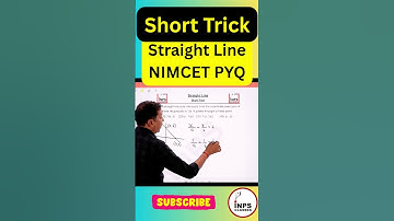 Short Trick on Straight Line (Concurrent lines) | NIMCET PYQ Solution by Nitin Sir