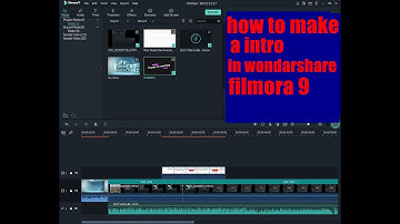 FILMORA 9 | HOW TO | MAKE EPIC ANIMATED INTRO | FREE INTRO TEMPLATE in easy
