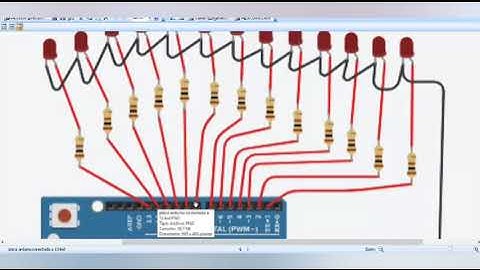 Hacer Array en arduino controlando encendido y apagado de leds, con IF y FOR