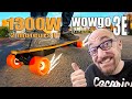 Je test le nouveau skate lectrique  la longboard wowgo 3e