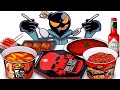 Mukbang Animation Hot spicy food set Friday Night Funkin Whitty 먹방 애니메이션 매운 음식을 먹는 프라이데이 나이트 펌킨 위티
