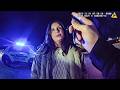 Traffic Stop Turns Chaotic After Lady Refuses to Comply