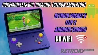Pokémon Let’s Go Pikachu on Retroid Pocket 5 & Flip 2 – Switch Games on Android! screenshot 5