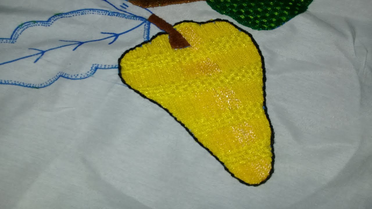 Bordado Fantasia CHILE No.3 🌶 HABANERO Facil