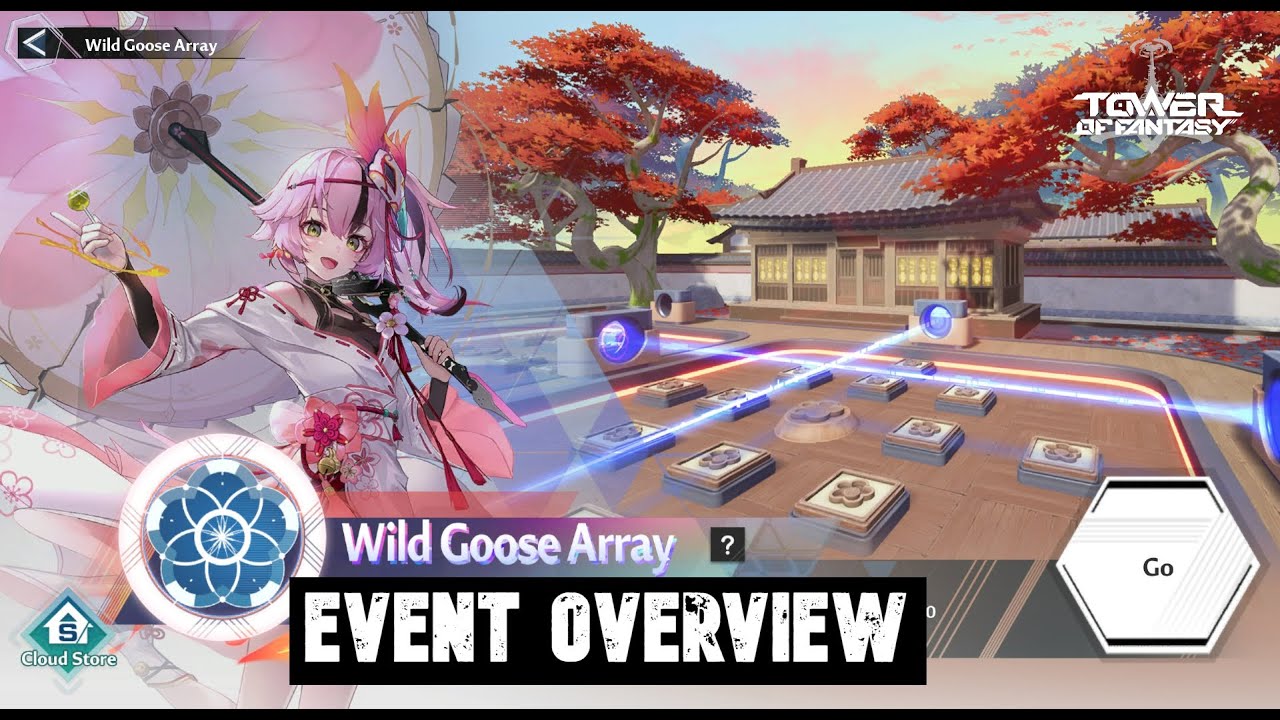 Quicker and Easier to farm Currency! Wild Goose Array Event Overview - Tower of Fantasy