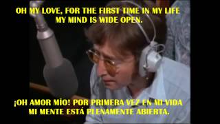 JHON LENNON ¡HO MY LOVE! LIRICS SUBS. ESPAÑOL-INGLES