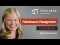 Maintenance management in steelheads manufacturing erp