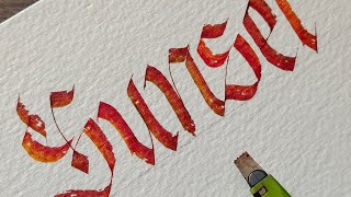 Live name writing session | Comment your name