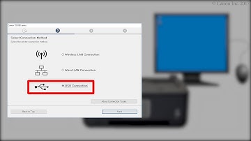 Connecting the printer and a computer via USB (Windows) (TR8500 series)