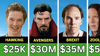 Famous 💰 Benedict Cumberbatch’s Paycheck For Every Movie He's Ever Made Net Worth