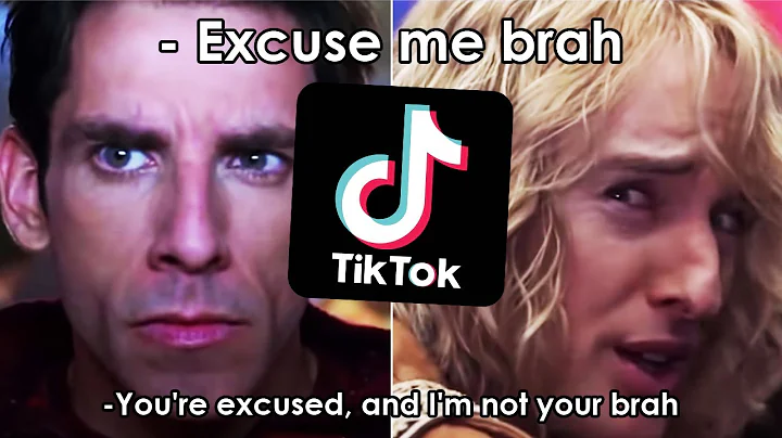 Excuse me brah - You're excused, and I'm not your brah - TikTok Zoolander Meme