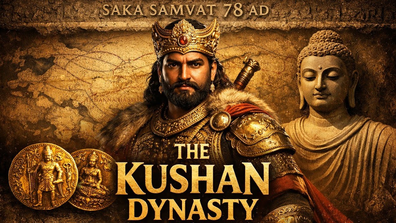 Kushan Dynasty | Samrat Kanishka & Saka Samvat 78 AD | Ancient Indian History