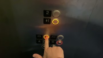 Nudge mode on the elevator at SPIRE Institute Field & Courts Building. Geneva, OH