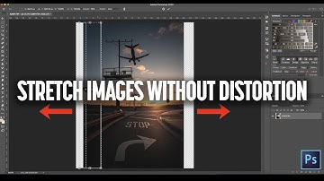 How To Stretch Images Without Distortion - Photoshop Tutorial