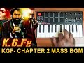 KGF 2 Mass Bgm By Raj Bharath | Yash | Sanjay Dutt | Prashanth Neel | Hombale Films