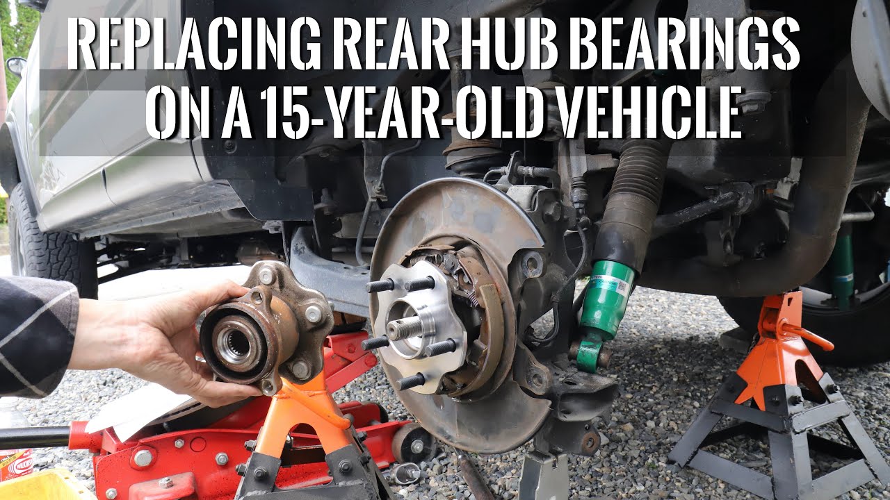 X-TRAIL T31 /Replacing rear hub bearings on a 15-year-old vehicle/リアハブベアリングの交換
