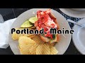 Visiting Portland! | September 2020 Travel Vlog! (Lobster Rolls, Oysters, Beer, and much More!)