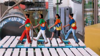 Help! - The Beatles - (instrumental) musica com sucata