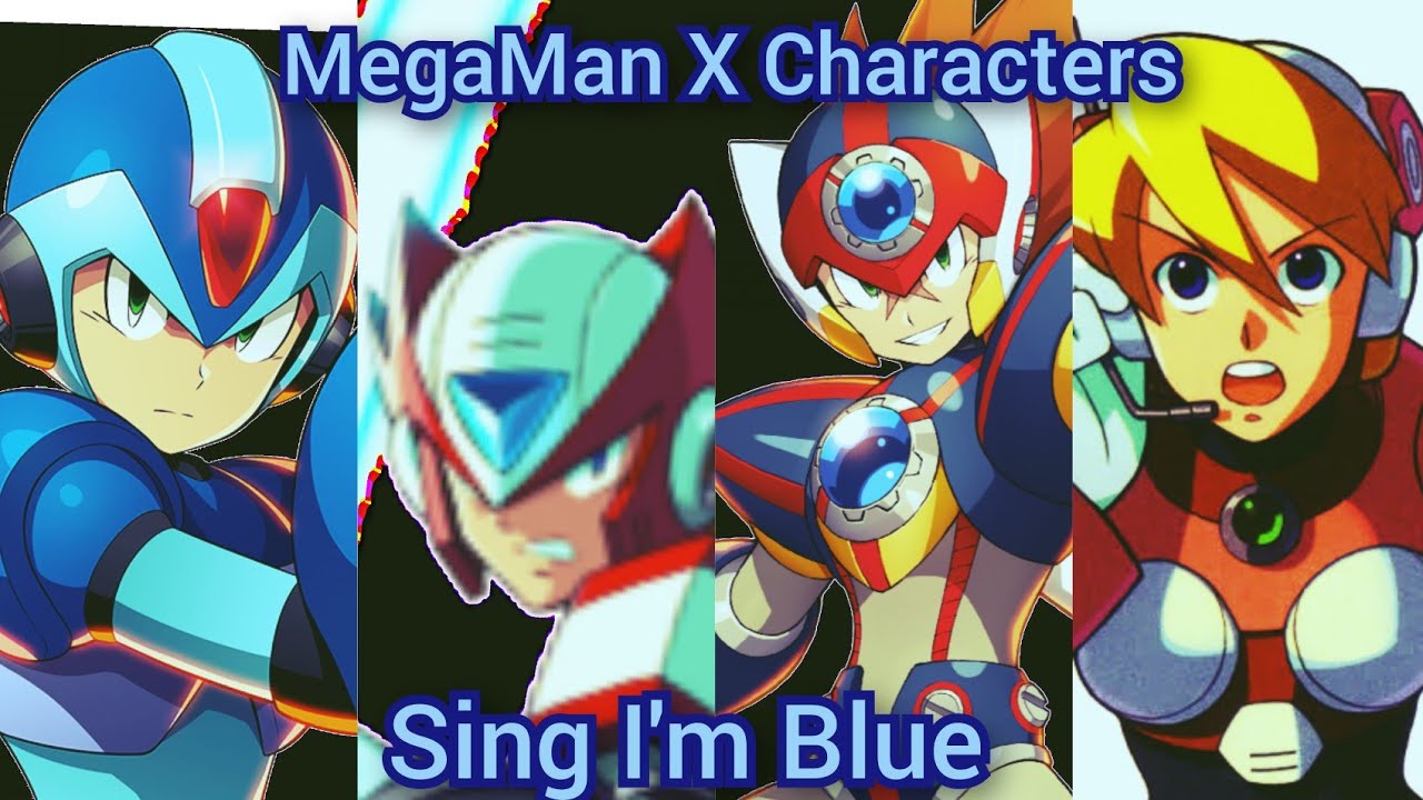 MegaMan X Characters Sing I'm Blue [Da Ba Dee] Part 1