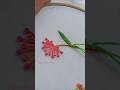 Beautiful flower hand embroidery , easier than it looks