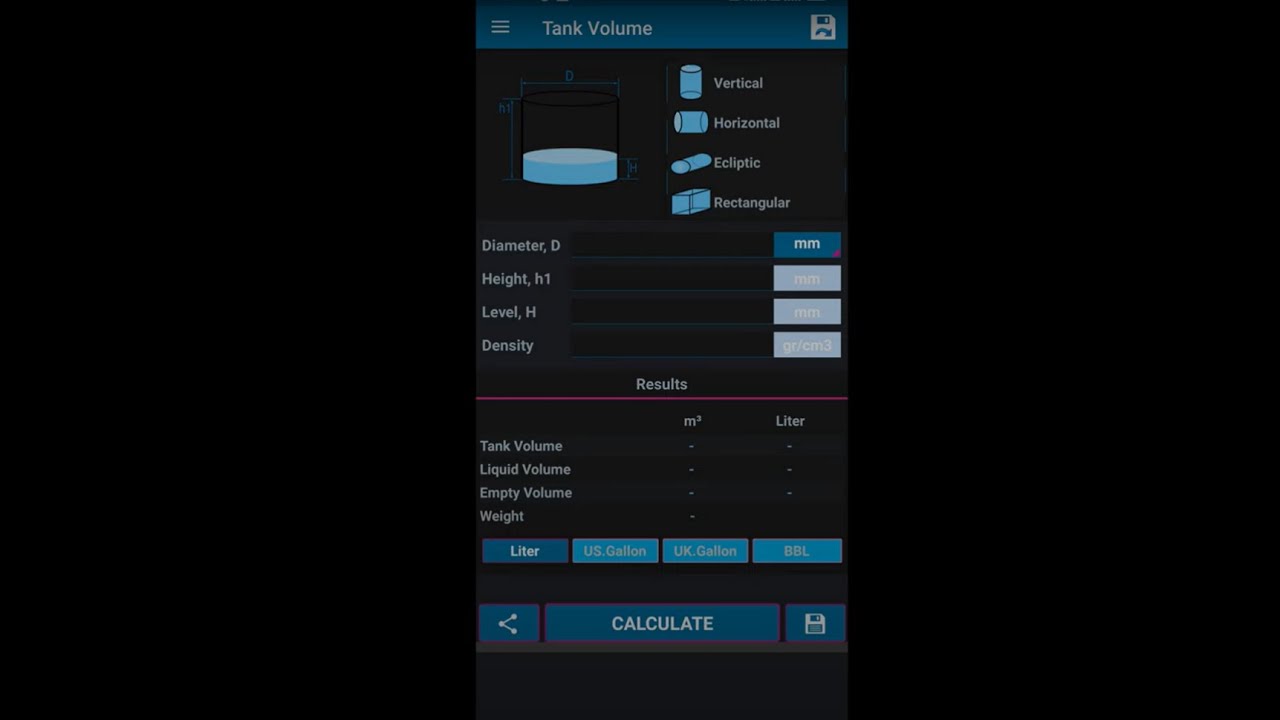Tank Volume App TANK VOLUME CALCULATOR - YouTube