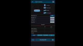 TANK  VOLUME CALCULATOR screenshot 2