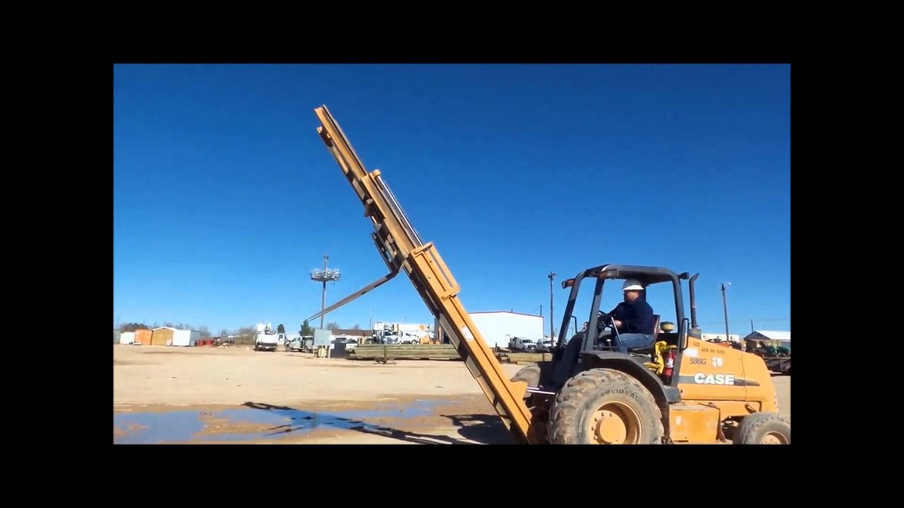 2005 Case 586g Forklift For Sale Sold At Auction January 26 2016 Youtube
