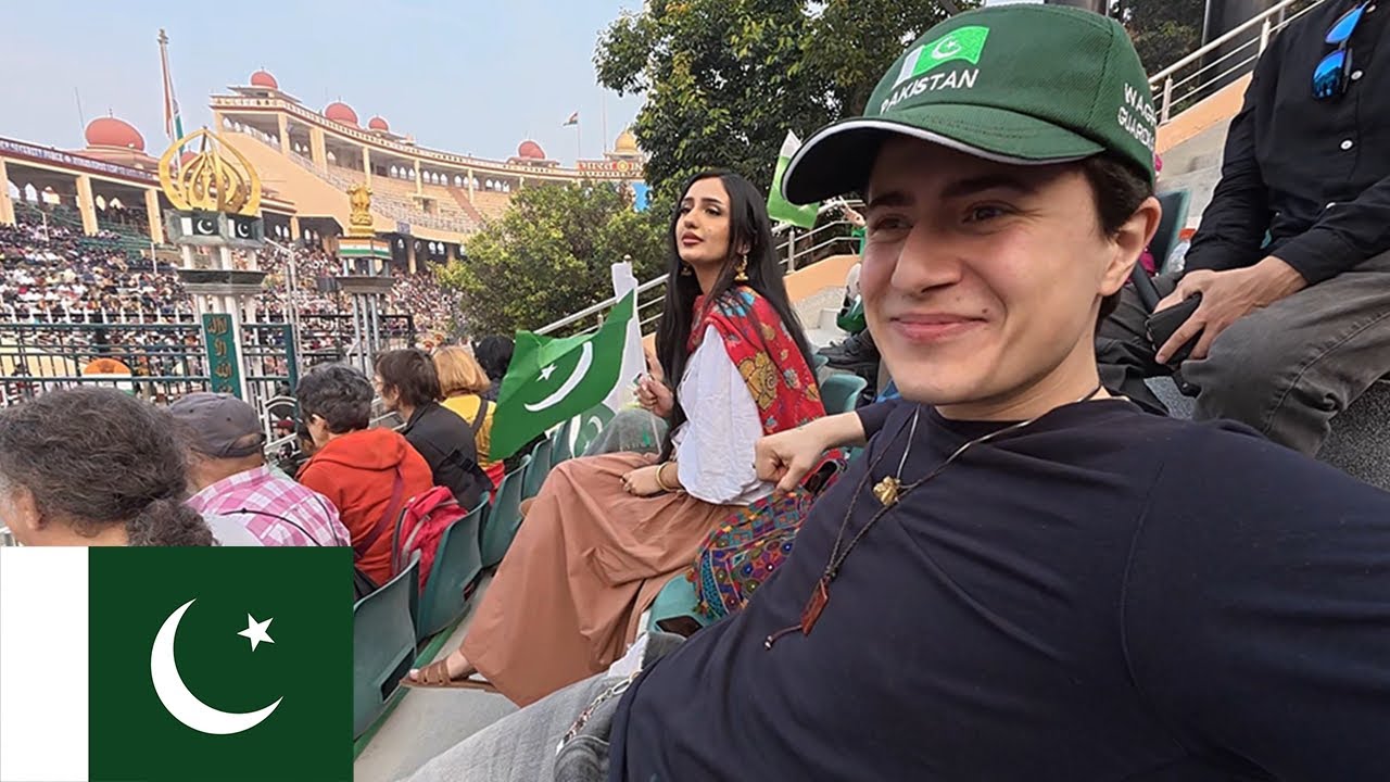 Gone to Wahga Border between Pakistan and India for a Nice Show 🇵🇰