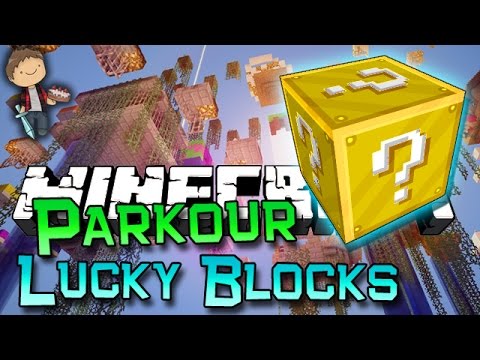 Minecraft: Lucky Block Parkour Battle w/Mitch & Jerome! - Minecraft: Lucky Block Parkour Battle w/Mitch & Jerome!