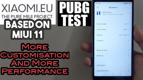 MIUI.EU v11 Face Unlock Rom for Redmi 5 ROSY | Redmi Xiaomi.eu MIUI 11 Rom | MIUI v11| VOLTE, PUBG