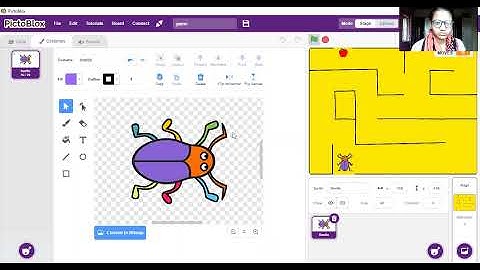 Coding for "Beetle in the Maze" game and playing it in Pictoblox.