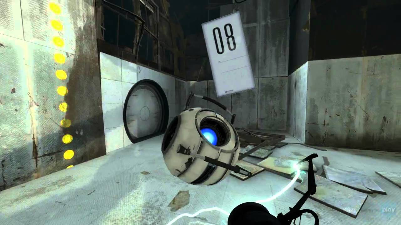 Portal 2 Walkthrough | Chapter 1: Room 7-8/19 - YouTube