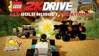LEGO 2K DRIVE: Prospecto Valley (All Gold Nugget Locations) - HTG