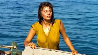 Sophia Loren & Jorge Mistral IN🎬Boy on a Dolphin (1957)🎥Director》Jean Negulesco [Sophia Loren Movie]