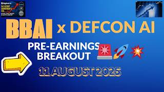 BBAI x DEFCON AI Deal 🔥 Is This the Breakout Before Earnings?!