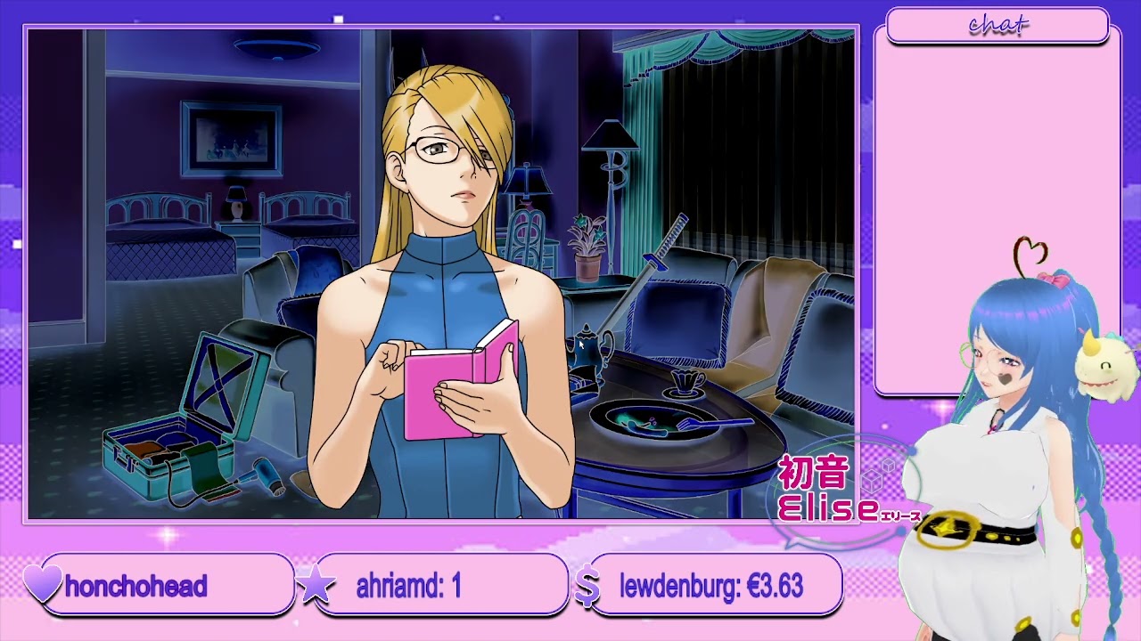 (Preggo) Elise Wright Ace Attorney stream 4 Jan 2024