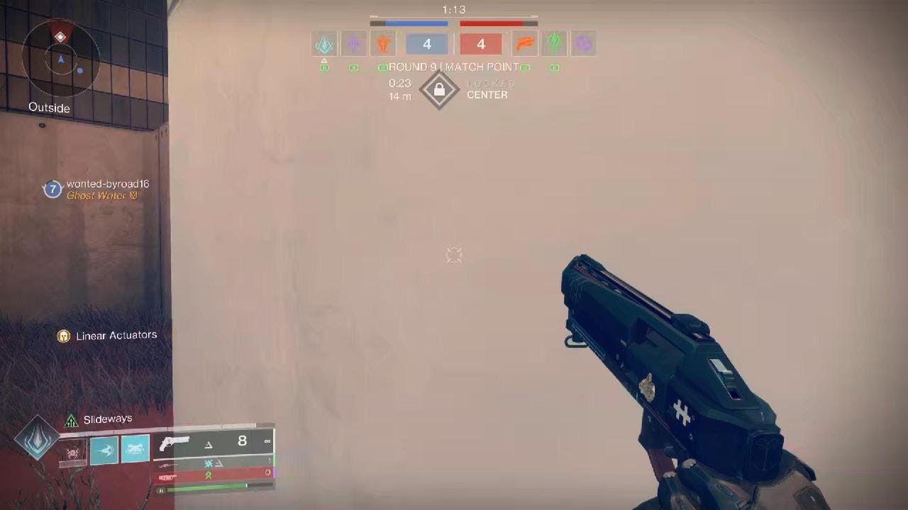 Destiny 2 - When you use Cloudstrike like a shotgun in Trials