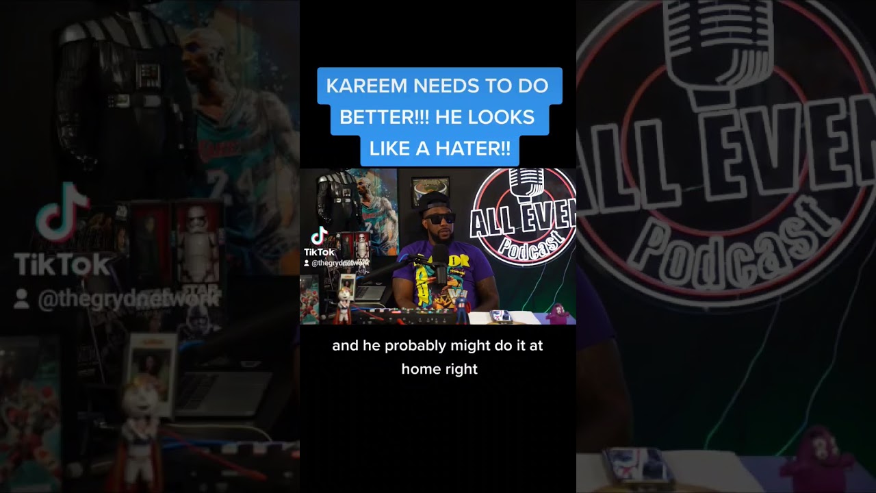 Kareem needs to embrace lebron because he's embarrassing himself #Lakers #lebronjames #nbanews #nba