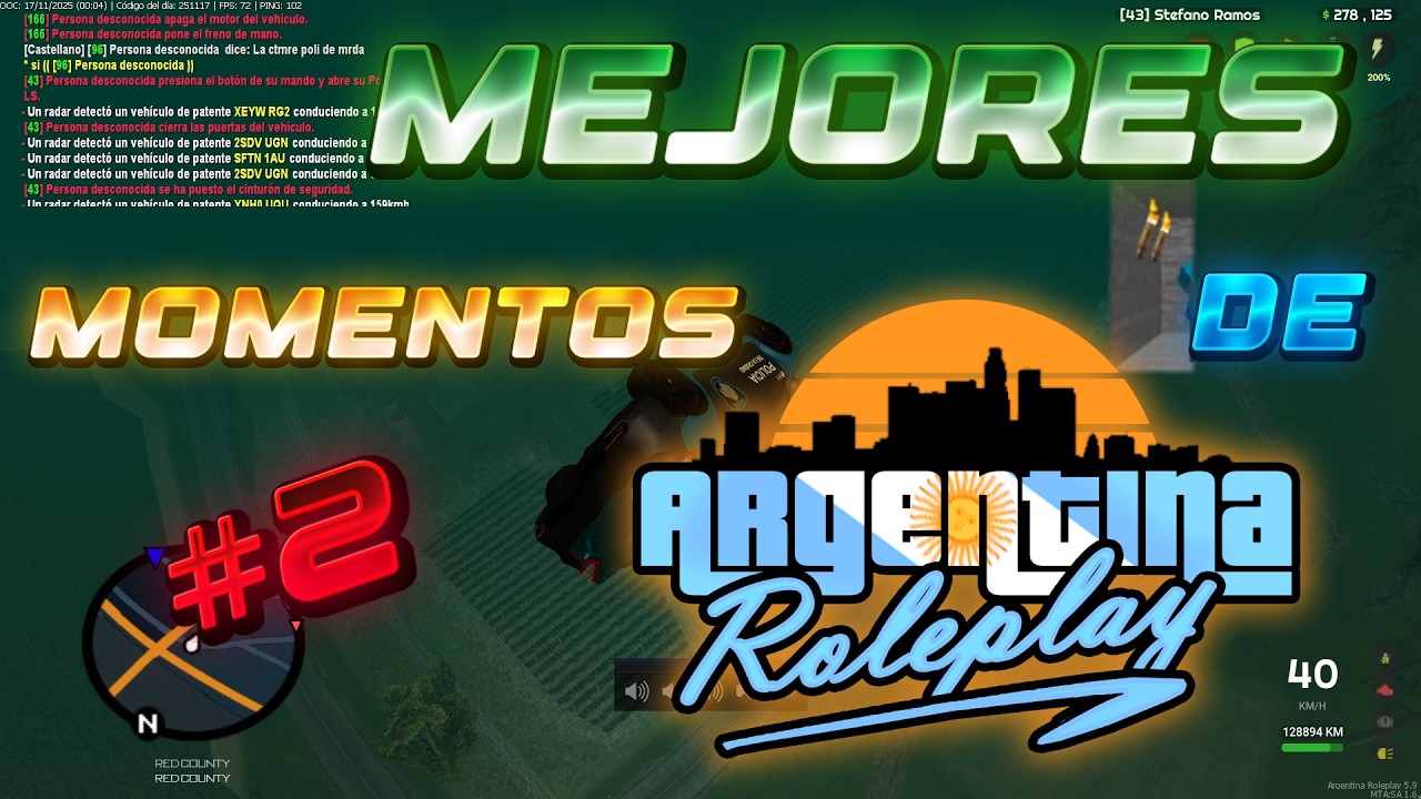 ¡Mejores momentos de Argentina Roleplay! #2