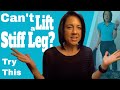 Gait training: How to lift a heavy or stiff leg