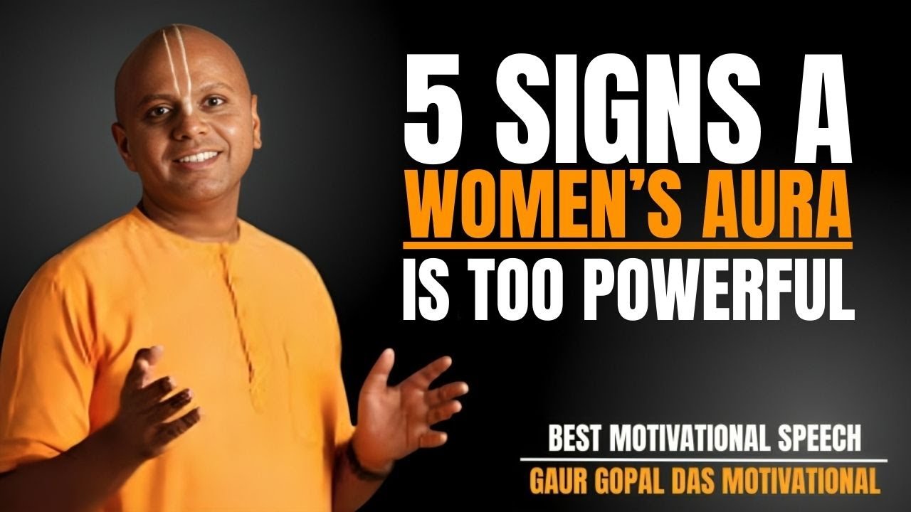 WOMAN 5 SIGNS YOUR AURA IS TOO POWERFUL FOR MOST PEOPLE TO HANDLE MOTIVATIONAL SPEECH