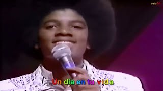 Video thumbnail of "ONE DAY IN YOUR LIFE (Subtitulada Español) Michael Jackson"