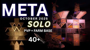 CONQUEROR 1x3 - The *ULTIMATE* Solo/Trio Base Design for Official Vanilla Rust - Building Tutorial