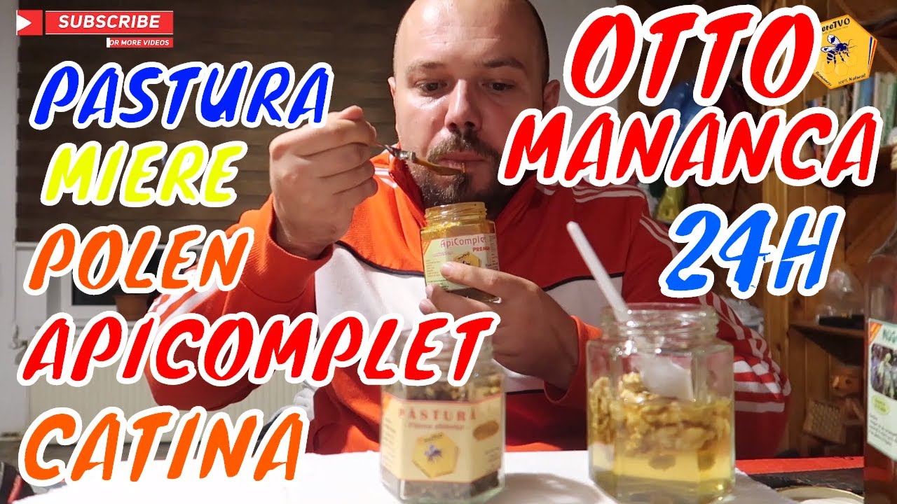 AM MANCAT 24H NUMAI PRODUSE APICOLE | OTTO MANANCA