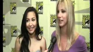 Heather Morris and Naya Rivera interviews